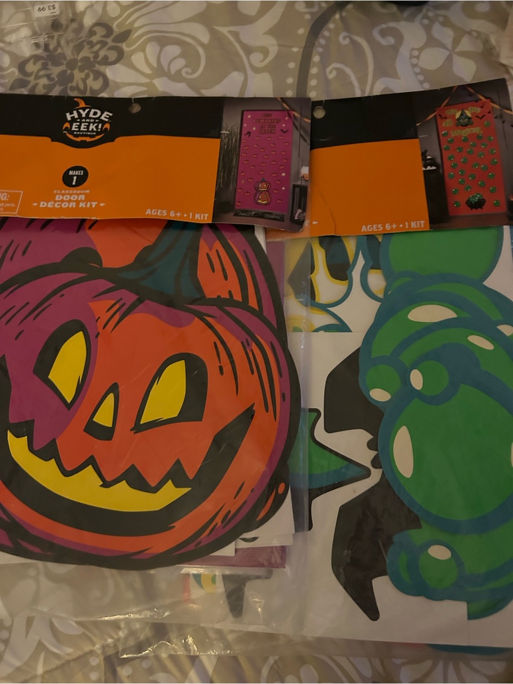Hyde and eek Halloween two door decorations sets